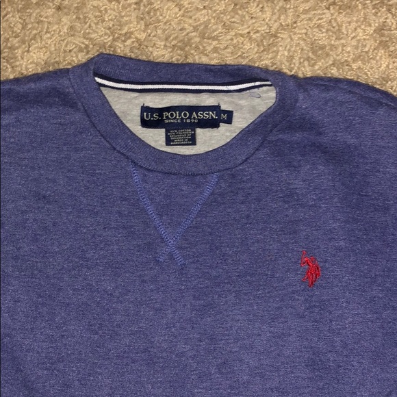 mens polo assassin crew neck sweatshirt - Picture 1 of 3